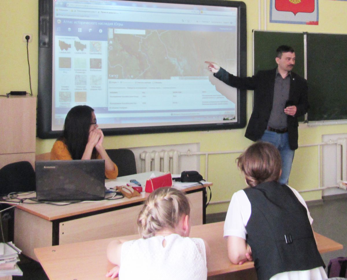 Школьники составили маршруты знаменитых исследователей Сибири с помощью ГИС-технологий