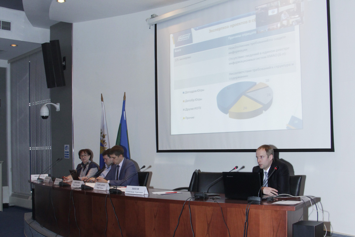 Югорский НИИ информационных технологий представил годовой отчет на Общественном совете